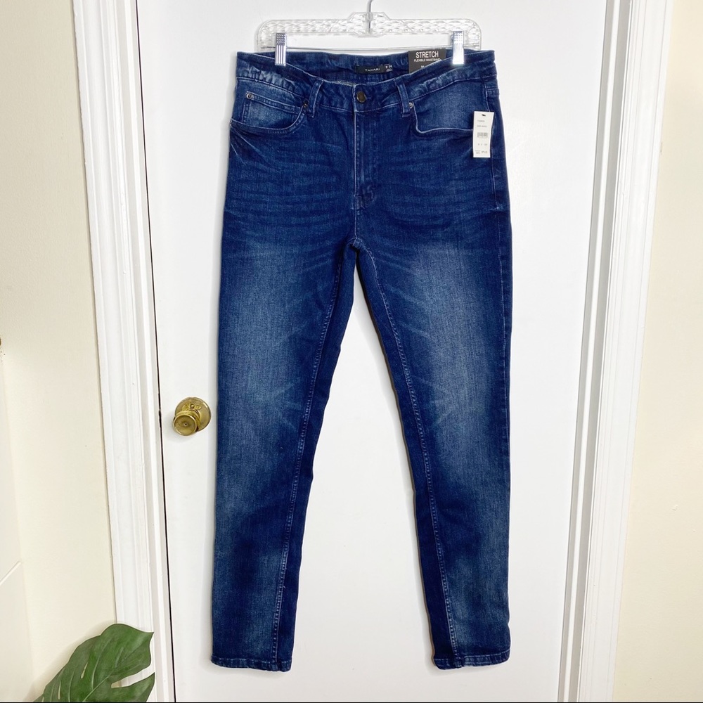 NWT Tahari Men’s Dark Indigo Stretch Jeans